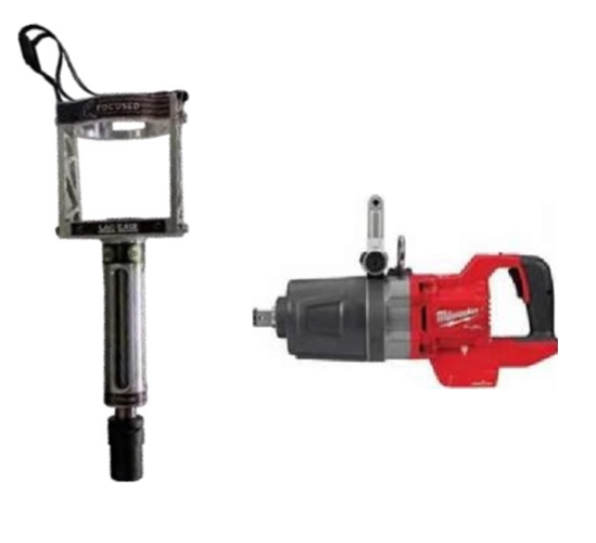 LagEase-w Milwaukee D-Handle LagEase / Tirafondeadora con pistola de Impacto